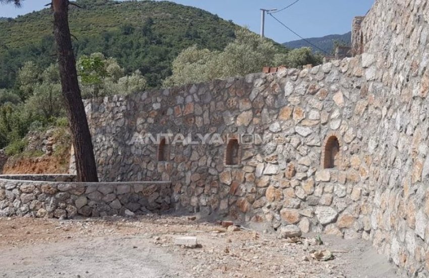 Land with Zoning Permission Surrounded by Wall in Fethiye 10