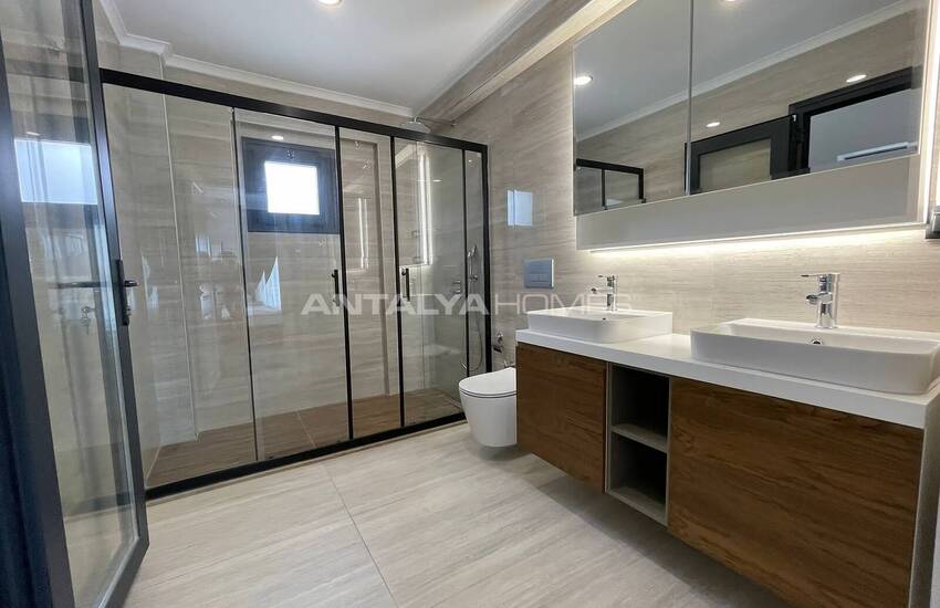 Modern Triplex Villas with Pool and Garden in Fethiye, Mugla 34