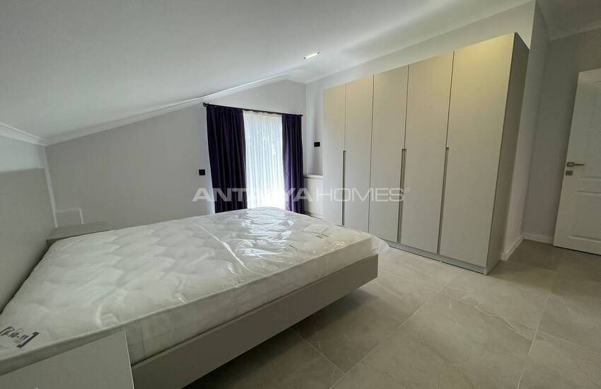 Modern Triplex Villas with Pool and Garden in Fethiye, Mugla 29