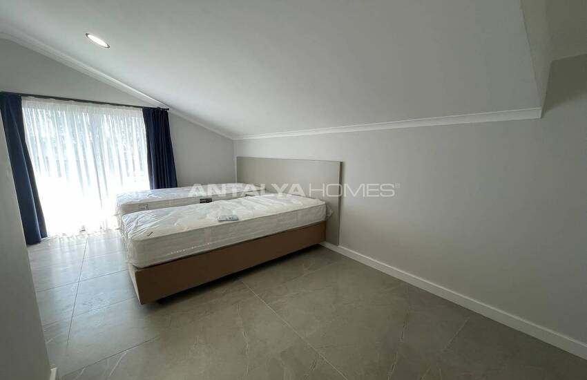 Modern Triplex Villas with Pool and Garden in Fethiye, Mugla 31