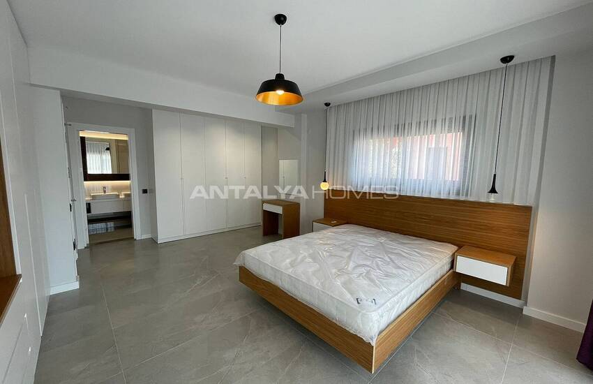 Modern Triplex Villas with Pool and Garden in Fethiye, Mugla 21