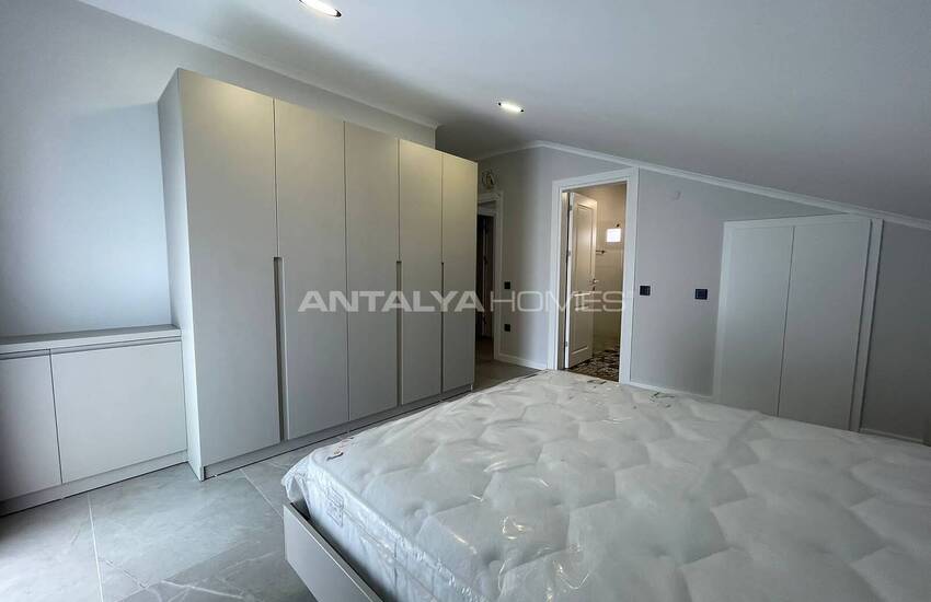 Modern Triplex Villas with Pool and Garden in Fethiye, Mugla 22