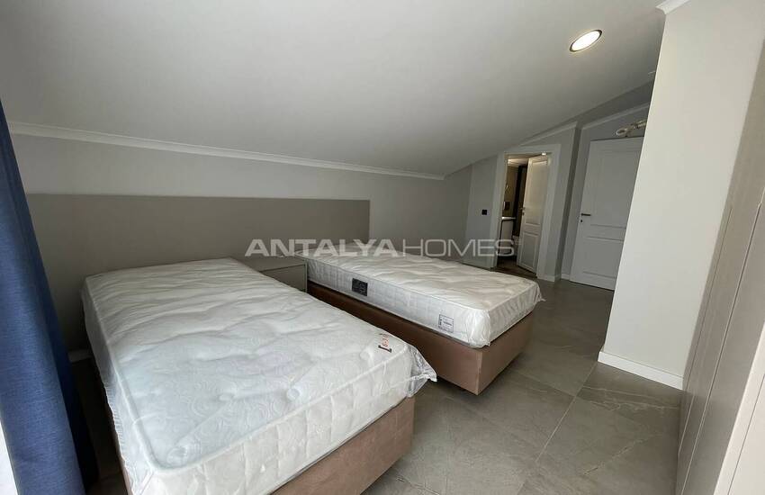 Modern Triplex Villas with Pool and Garden in Fethiye, Mugla 25