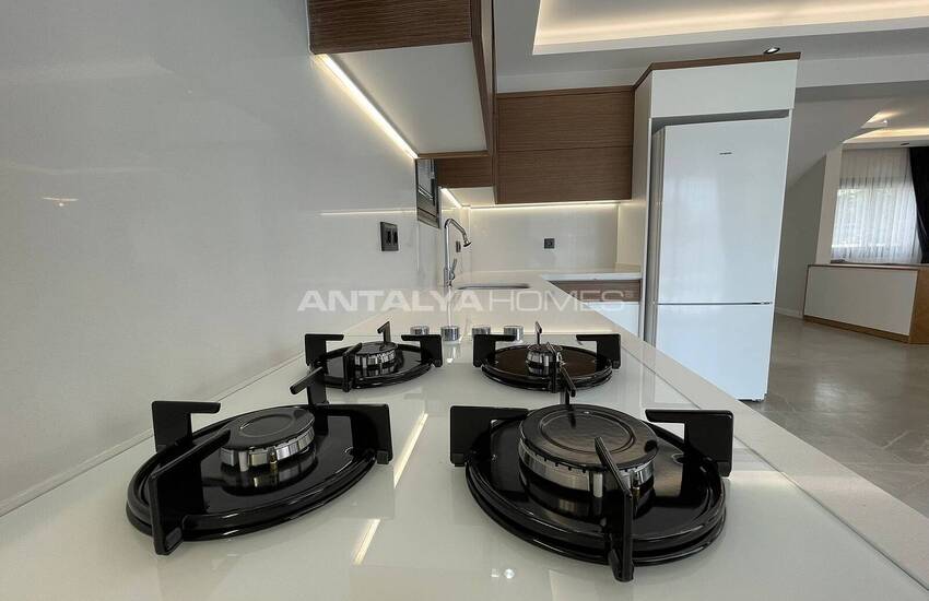 Modern Triplex Villas with Pool and Garden in Fethiye, Mugla 19