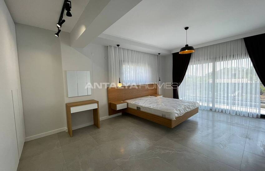 Modern Triplex Villas with Pool and Garden in Fethiye, Mugla 26