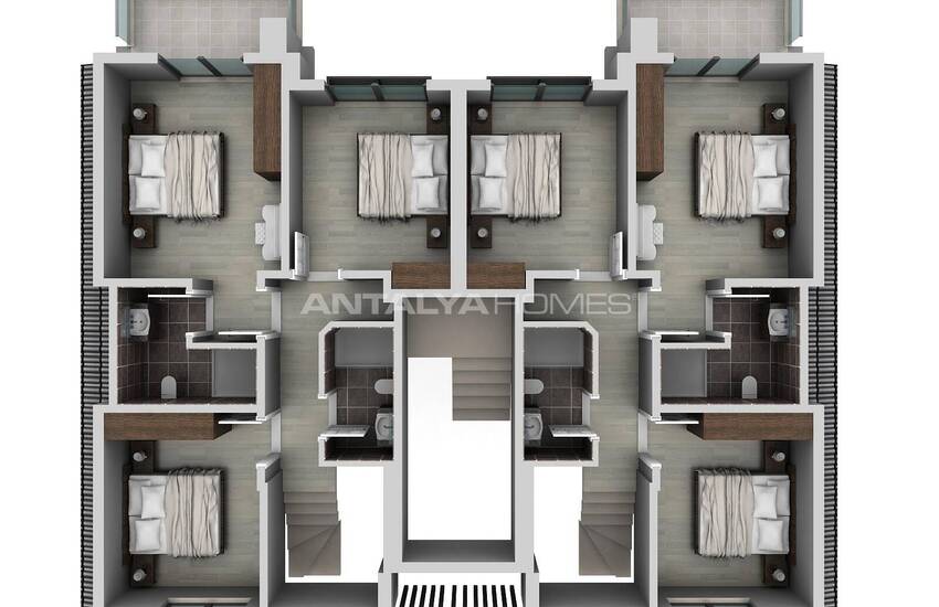 Apartments in a Complex with Pool Near the Beach in Fethiye 27