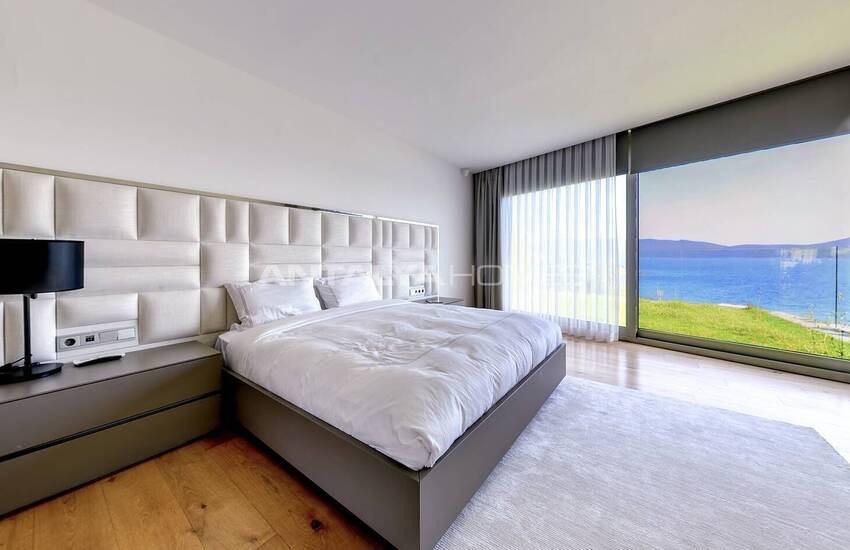 Detached Villas with Castle and Kos Island View in Bodrum 20