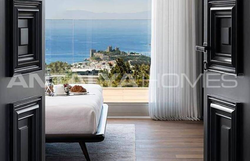 Appartementen Met Kasteel En Eiland Kos Uitzicht In Bodrum 6