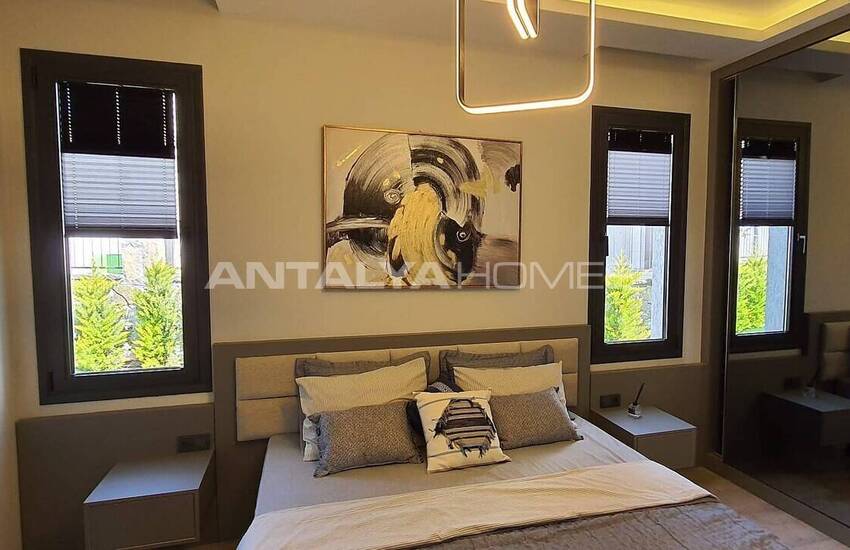 Detached Villas with Private Gardens in Mugla Bodrum 32