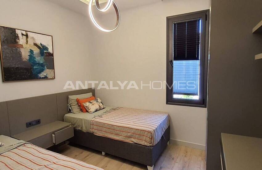 Detached Villas with Private Gardens in Mugla Bodrum 34