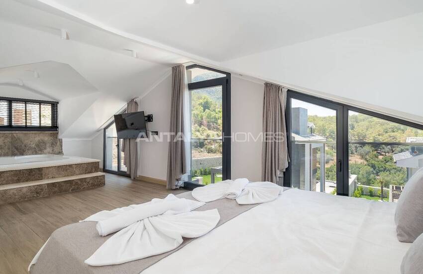 Ultra Luxurious Spacious Villas with Sea View in Ovacik Fethiye 19