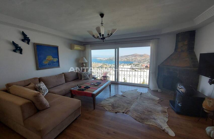 Detached House with Sea View in Corner Location in Bodrum 20