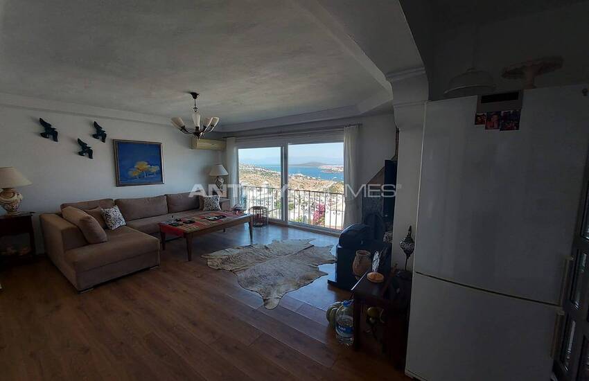 Detached House with Sea View in Corner Location in Bodrum 22