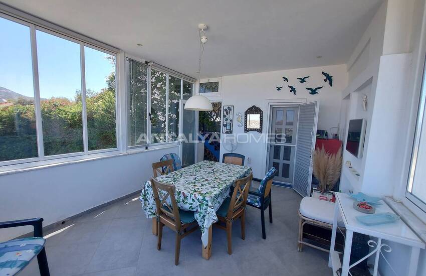 Detached House with Sea View in Corner Location in Bodrum 23