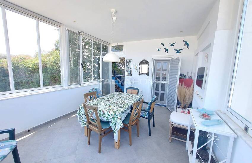 Detached House with Sea View in Corner Location in Bodrum 24