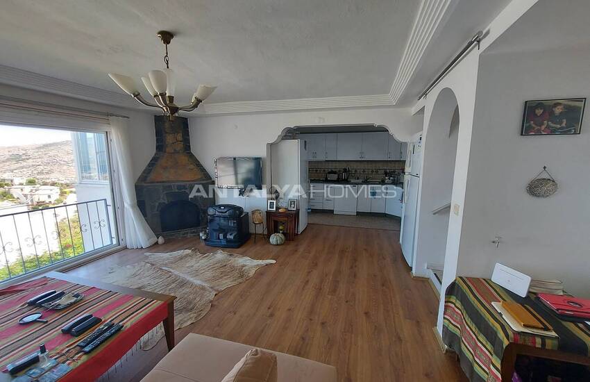 Detached House with Sea View in Corner Location in Bodrum 17