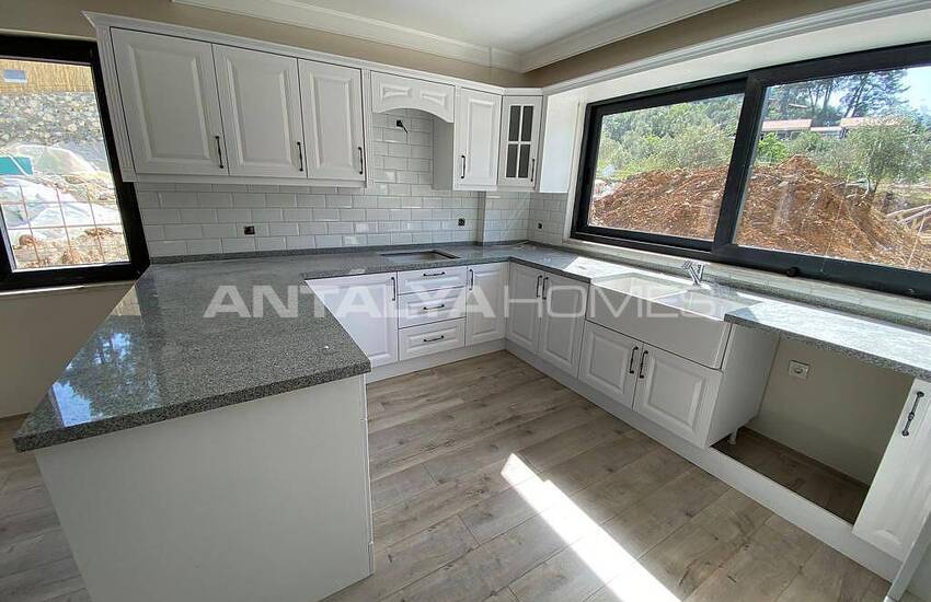 Stylishly Designed 4+1 Villas with Mountain View in Fethiye 13