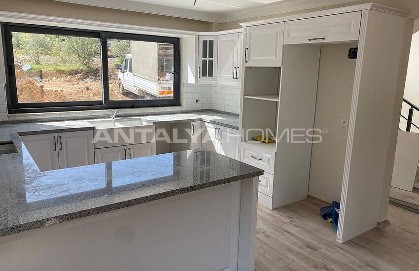 Stylishly Designed 4+1 Villas with Mountain View in Fethiye 15