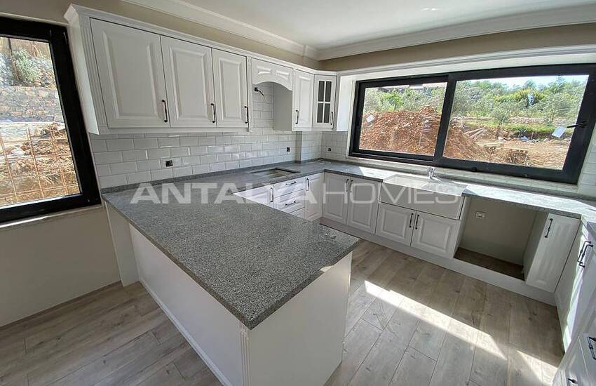 Stylishly Designed 4+1 Villas with Mountain View in Fethiye 17