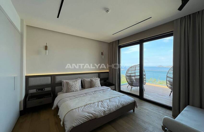 Villas Indépendantes À Bodrum Avec Jetée Et Plage Privées 28