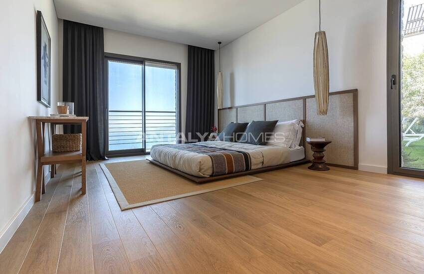 Bodrum'da Orman İçindeki Projede Deniz Manzaralı Daireler 31