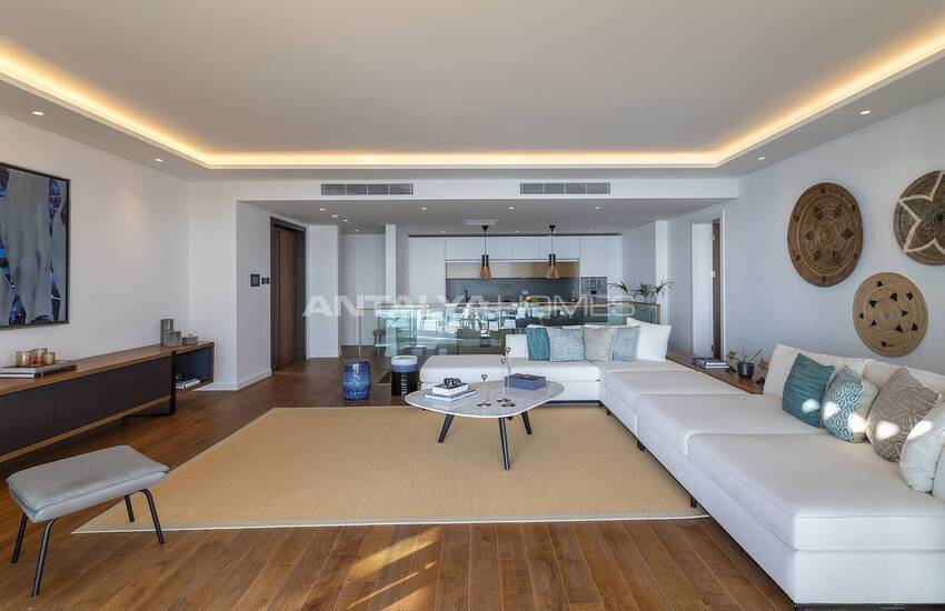 Bodrum'da Orman İçindeki Projede Deniz Manzaralı Daireler 20
