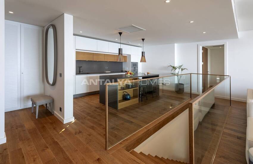 Bodrum'da Orman İçindeki Projede Deniz Manzaralı Daireler 25