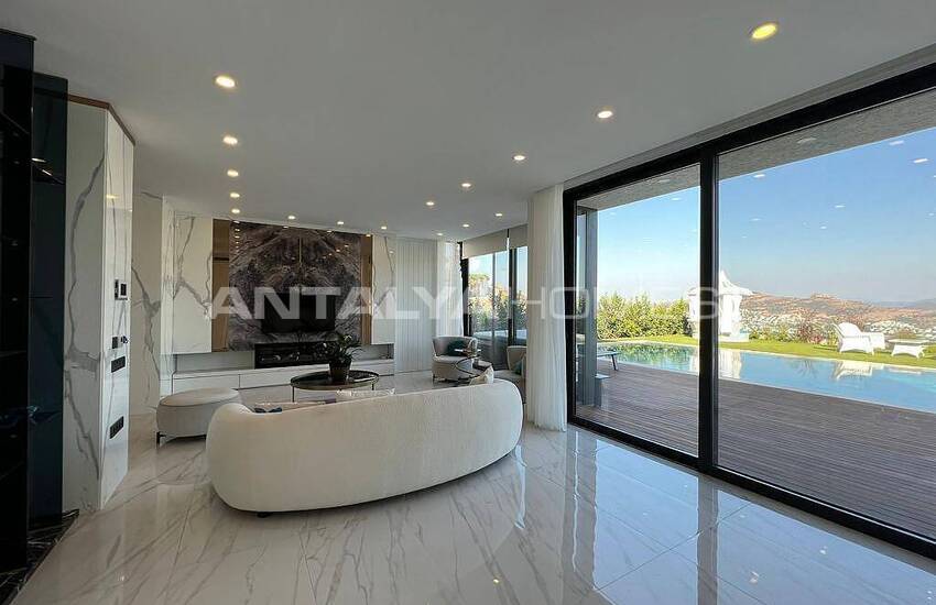 Villas Individuelles Vue Mer Avec Piscine Privée À Bodrum 17