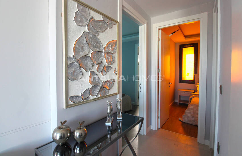 آپارتمان با چشم انداز دریاچه و با طراحی شیک در آدابوکو، موغلا 12