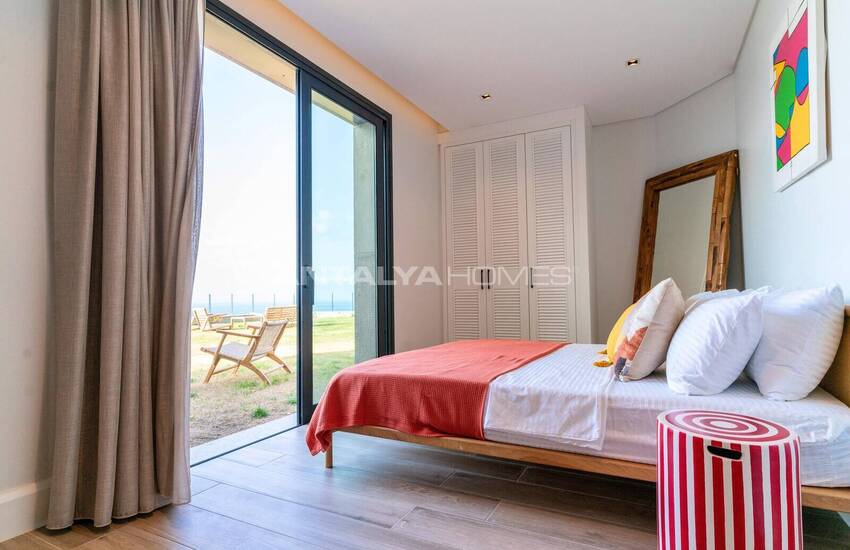 Villas Vue Panoramique Sur Mer À Gumusluk Bodrum 16