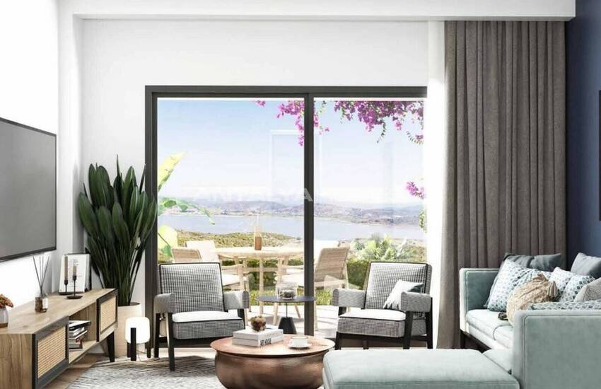 Bodrum Adabükü'nde Yeşillikler İçerisinde İkiz Villalar 18