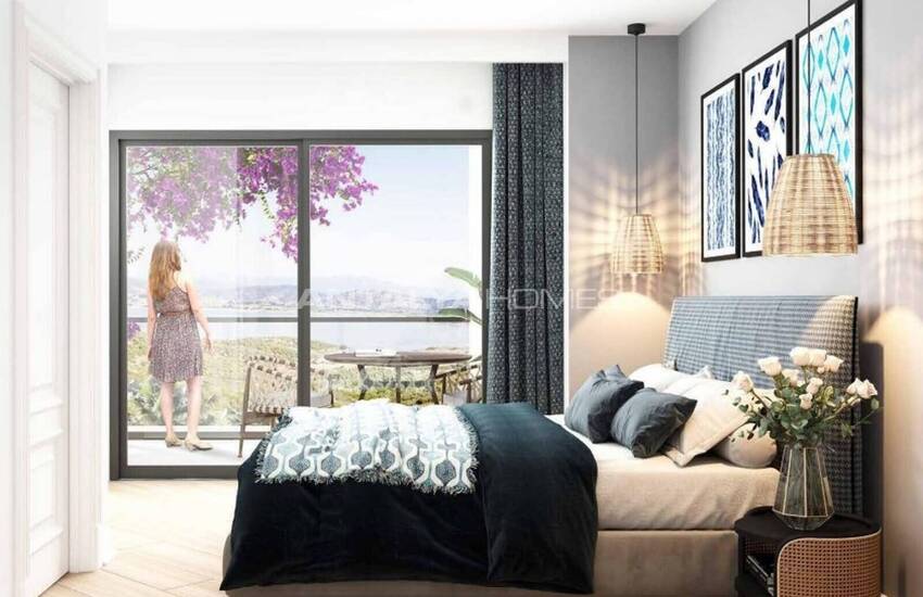 Bodrum Adabükü'nde Yeşillikler İçerisinde İkiz Villalar 19