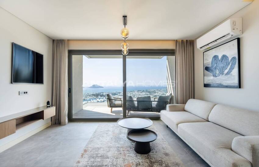 Snygga Lägenheter Som Lämpar För 4-säsongsboende I Bodrum Turgutreis 20