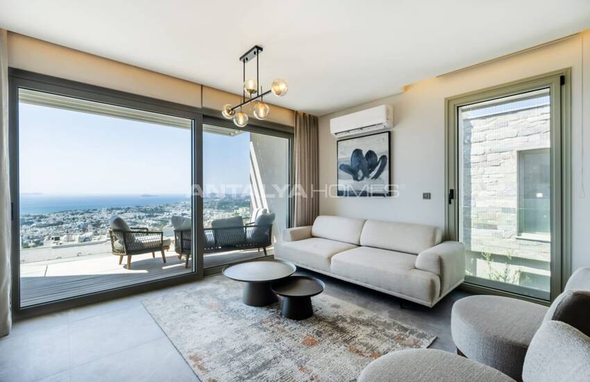 Snygga Lägenheter Som Lämpar För 4-säsongsboende I Bodrum Turgutreis 19