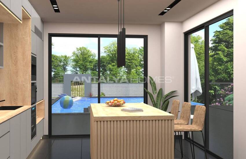 Fethiye'de Doğa Manzaralı Özel Havuzlu Müstakil Villalar 18