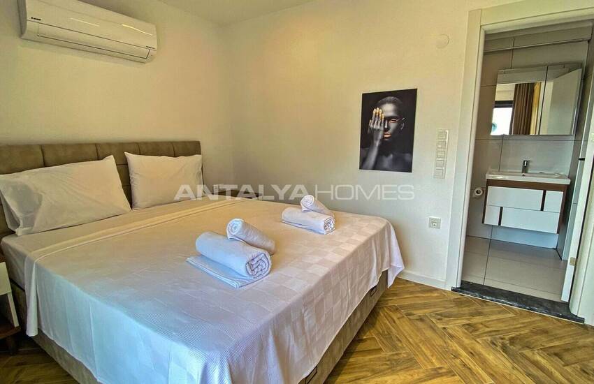 Fethiye Ölüdeniz'de Geniş Bahçe Kullanımlı ve Özel Havuzlu Villalar 21