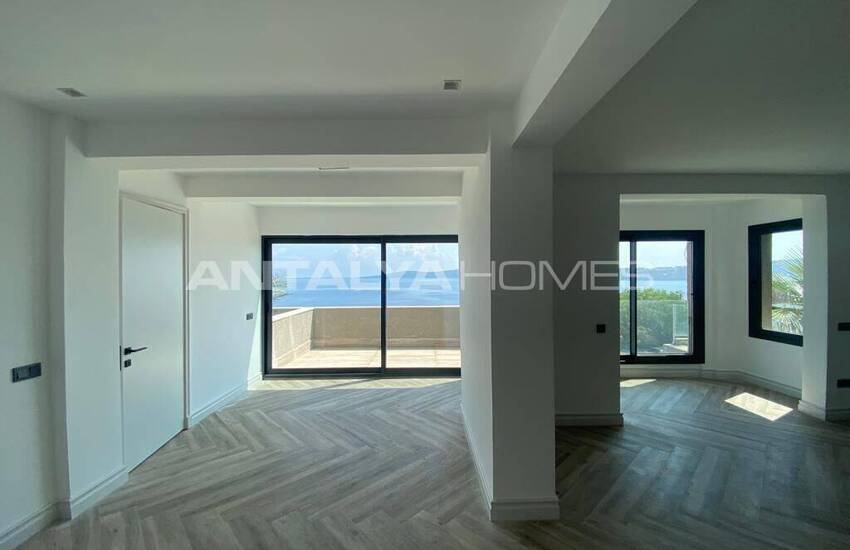 خانه‌های مستقل با چشم‌انداز شگفت‌انگیز دریا در بدروم، گوندوغان 17