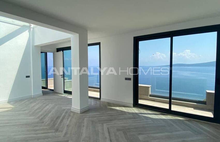 خانه‌های مستقل با چشم‌انداز شگفت‌انگیز دریا در بدروم، گوندوغان 19