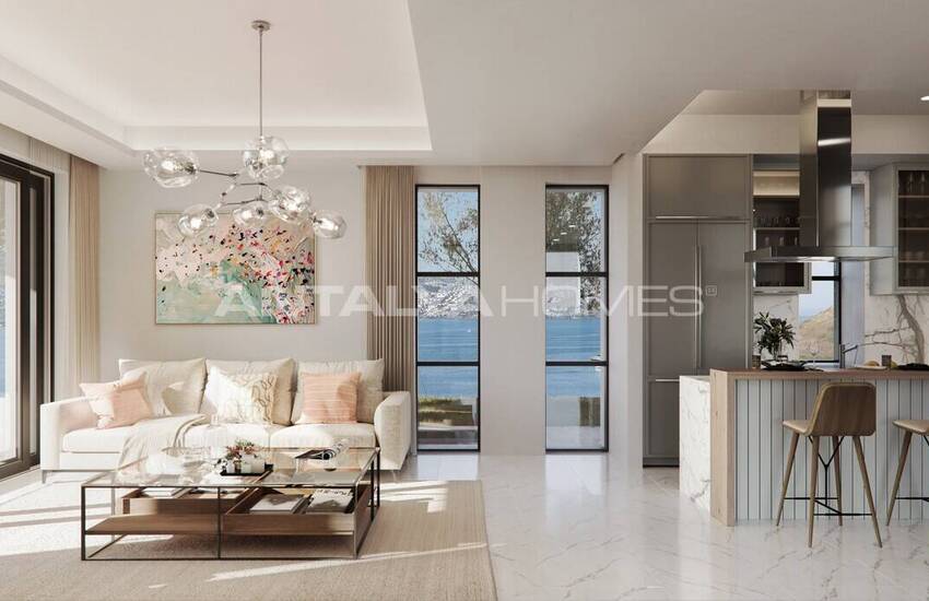 Luxe Vrijstaande Villa's Met Panoramisch Zeezicht In Yalikavak Bodrum 22