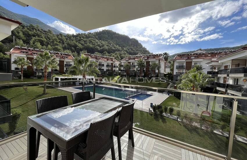 شقق حديثة في مجمع مطل على الغابة وحمام سباحة في فتحية موغلا 17