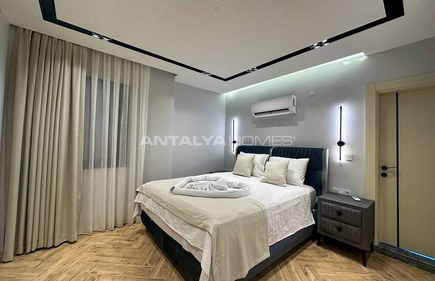 Fethiye Ölüdeniz’de 4+1 Geniş Bahçe Kullanımlı Müstakil Havuzlu Villalar 18