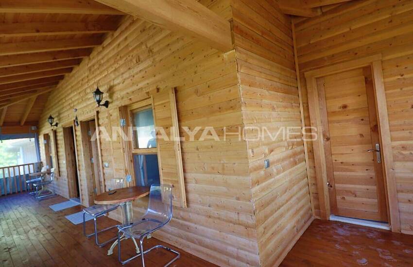 Villa En Pierre Et En Bois Avec Vue Mer À Fethiye Faralya 17