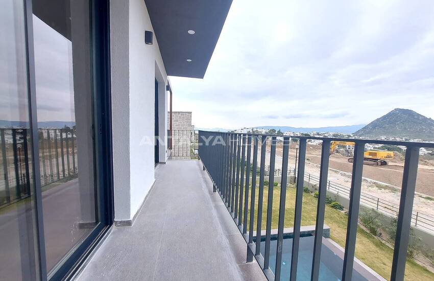 فيلا مضفر بالحجارة في بودروم على مسافة قريبة من البحر 18