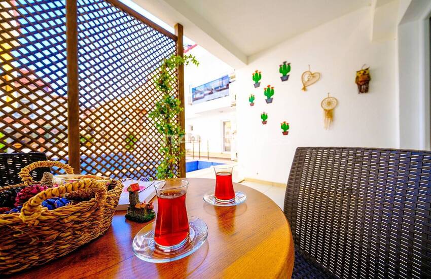 Fethiye Çalış'ta Plaja ve Tüm Olanaklara Yakın Eşyalı Daire 27