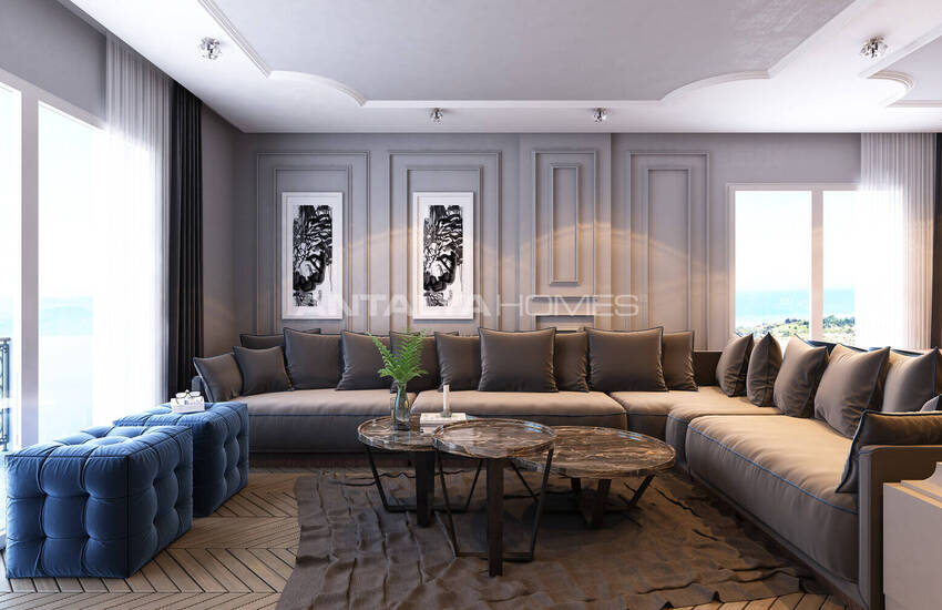 فيلات جديدة حديقة منفصلة وتوأم بالقرب من المطار في بودروم 17