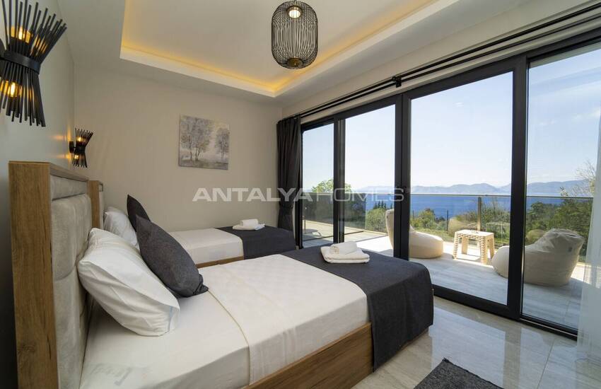 Sea View Villa Intertwined with Nature in Mugla Fethiye