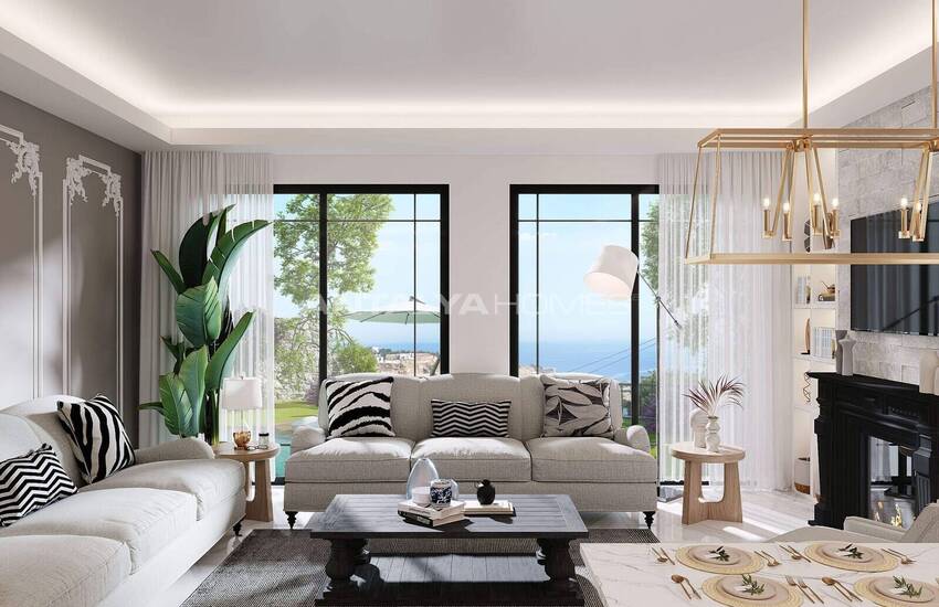 Sea View Villas Close to Sea in Bodrum Gumusluk 17