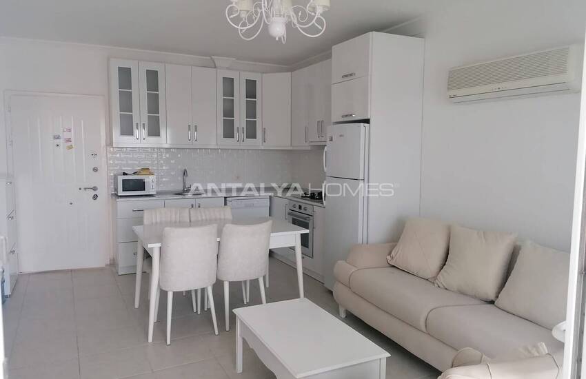 Apartment Suitable for Investment with Sea View in Mugla Milas