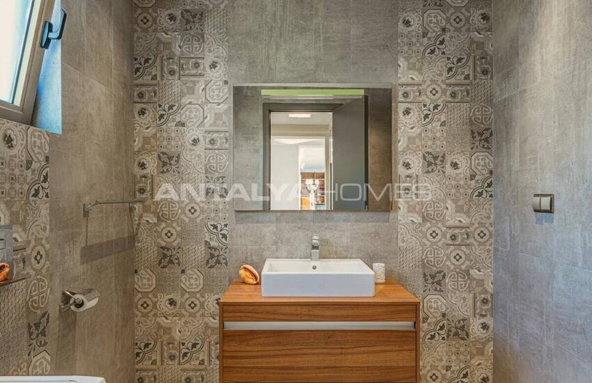 فيلات فاخرة منفصلة بالقرب من المارينا في بودروم تورغوت رييس 19