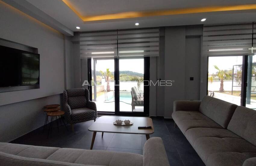 Muğla Sarıgerme’de Havuzlu Müstakil Özel Tasarım Villa 17